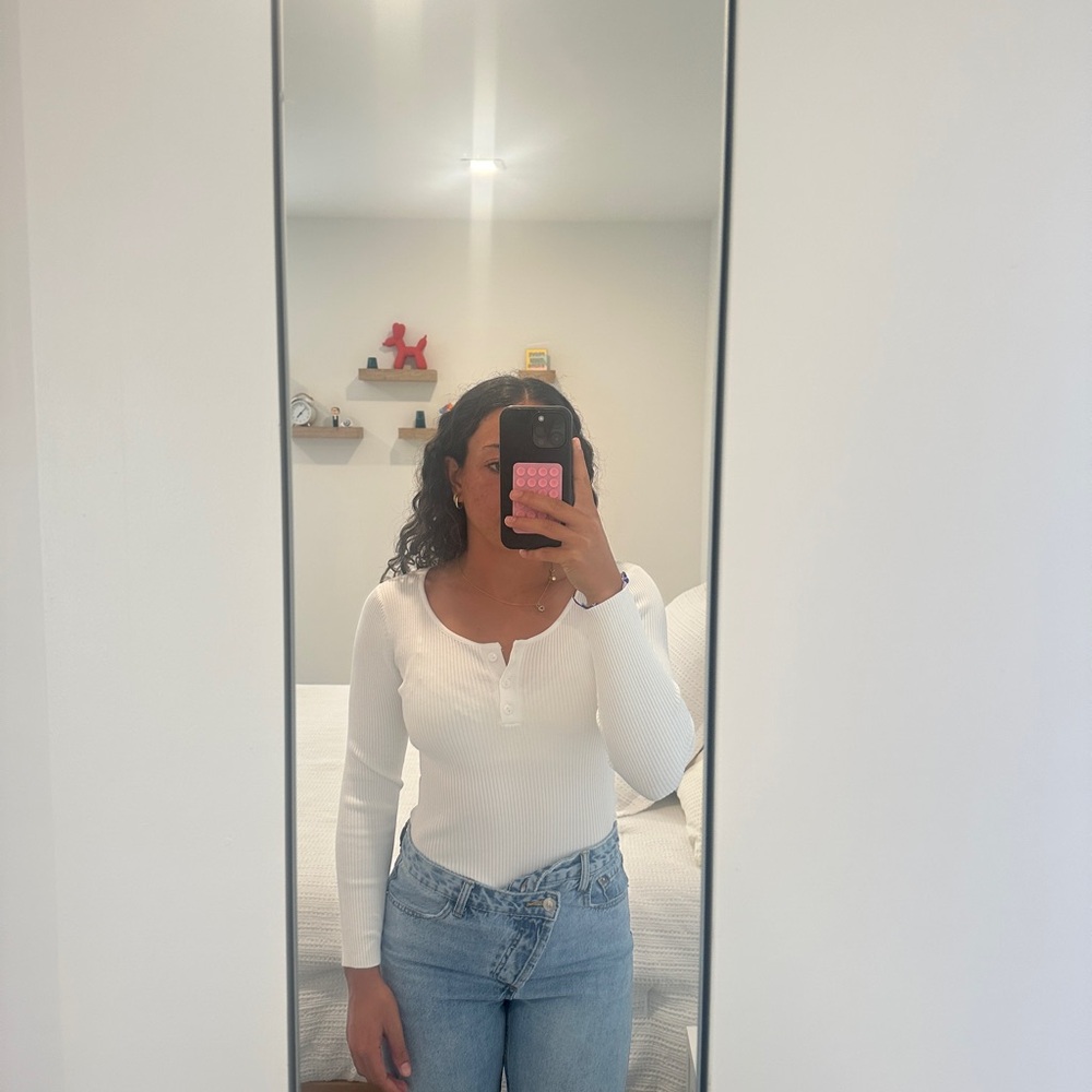 Hire king sleeve rubbed bodysuit